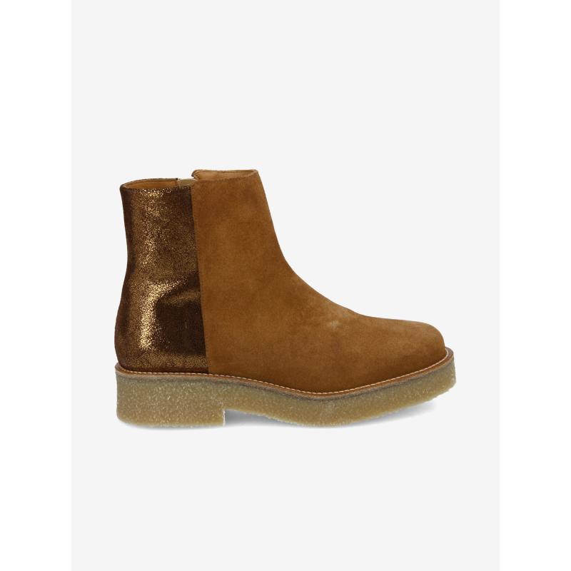 DORA MID W - SUEDE/LAURA - COGNAC/BROWN